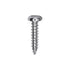 Auveco # 1453 Slotted Pan Head Tapping Screw 6 X 5/8" Zinc. Qty 100.
