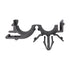 Auveco No. 14545 Wire Loom Routing Clip 13/32" Inside Diameter 19/32"O.D., Quantity - 25