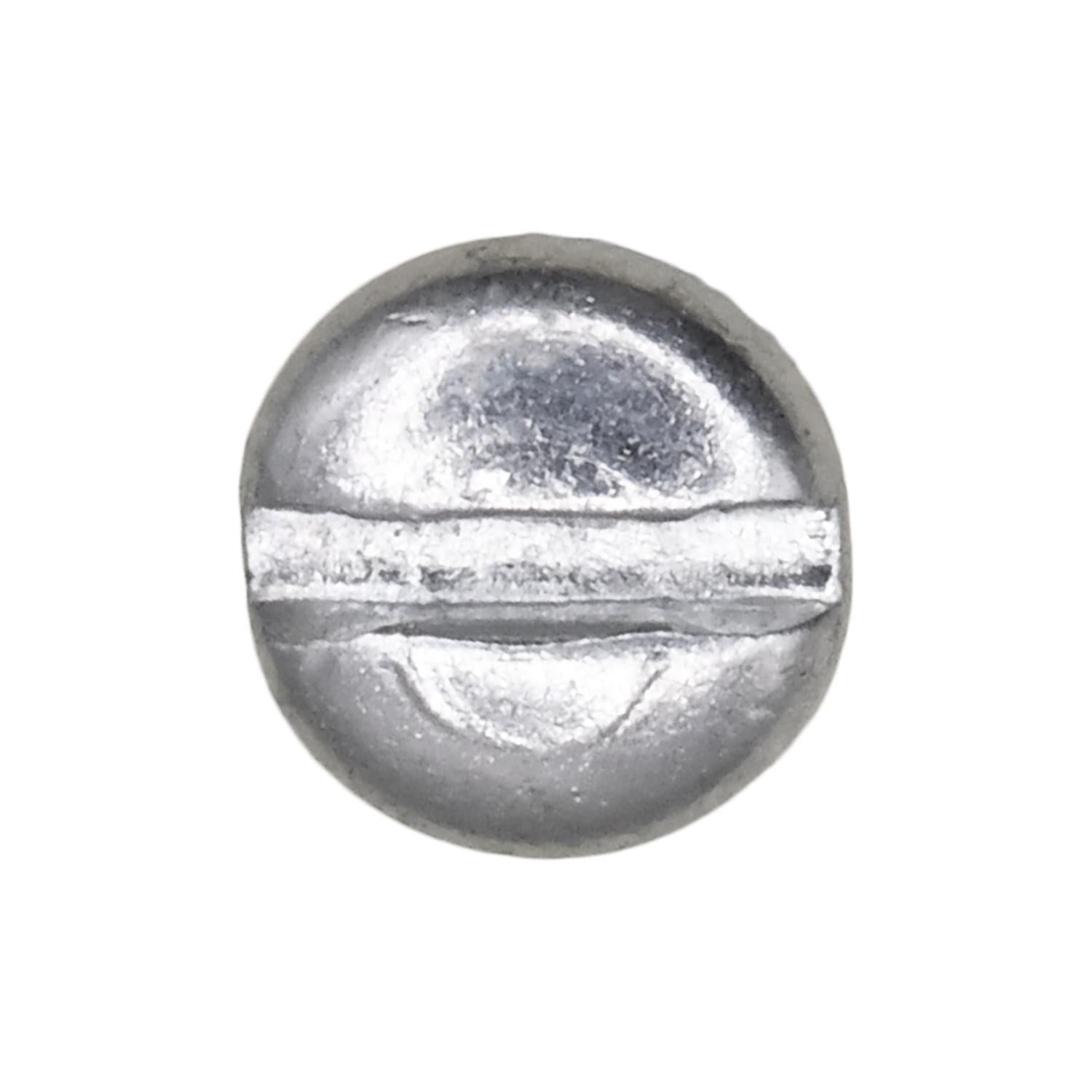 Auveco No. 1455 Slotted Pan Head Tapping Screw 6 X 1" Zinc, Quantity - 100