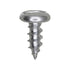 Auveco No. 1458 Slotted Pan Head Tapping Screw 10 X 1/2" Zinc, Quantity - 100