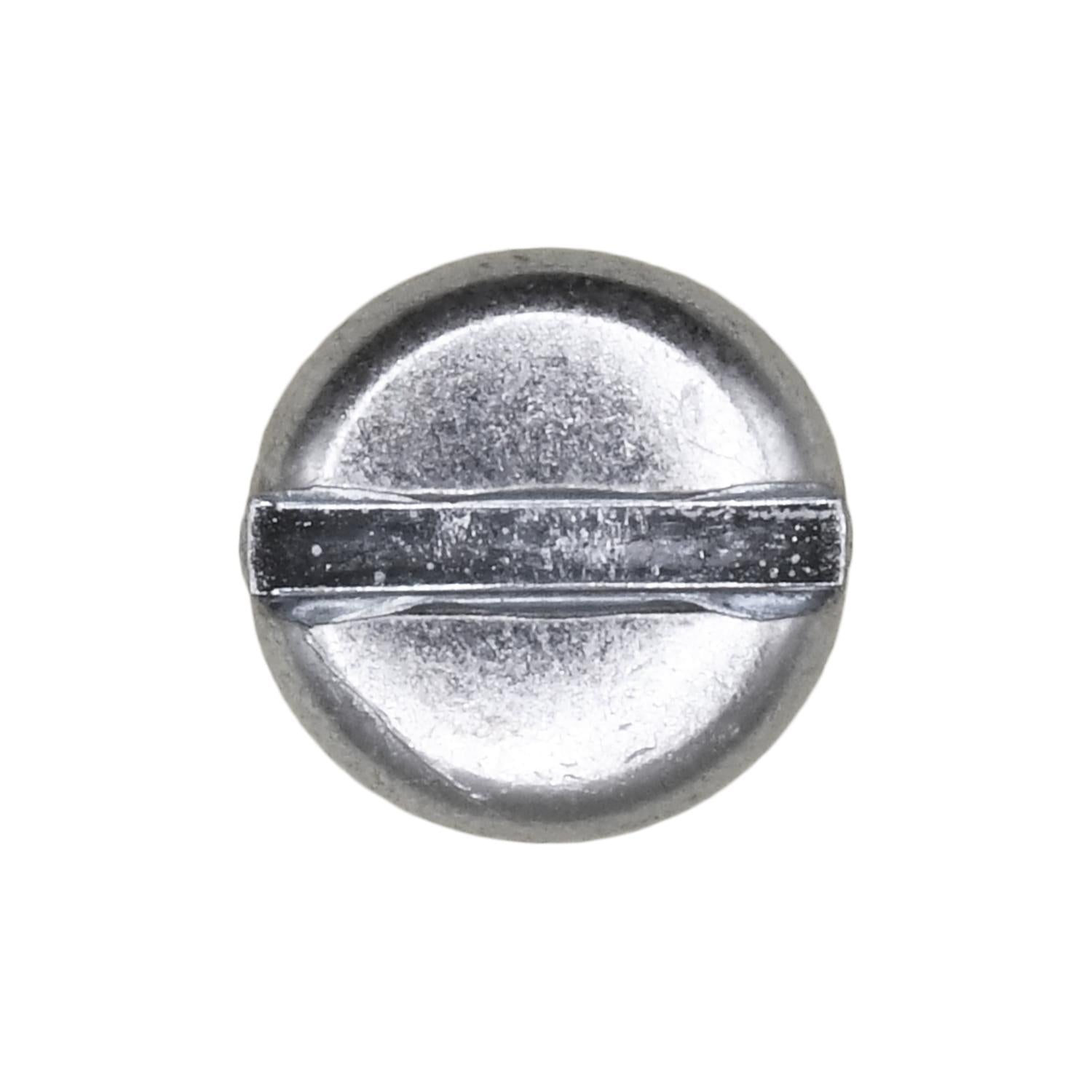 Auveco No. 1458 Slotted Pan Head Tapping Screw 10 X 1/2" Zinc, Quantity - 100