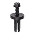 Auveco No. 14726 Nissan Push-Type Retainer 17mm Head Diameter 18mm Length, Quantity - 25