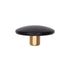 Auveco No. 14830 Black Snap Fastener Cap, Quantity - 50