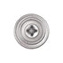 Auveco No. 14834 Stainless Steel Screw Stud Fastener #8 X 5/8", Quantity - 50
