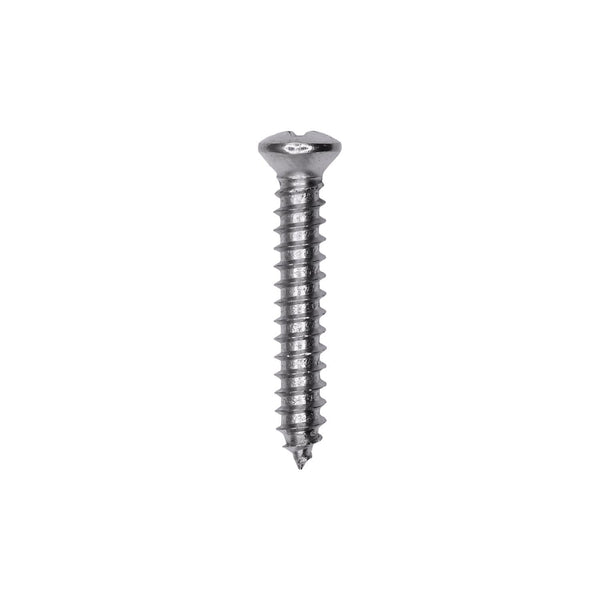 Auveco No. 1483 Phillips Oval Head Tapping Screw #8 X 1