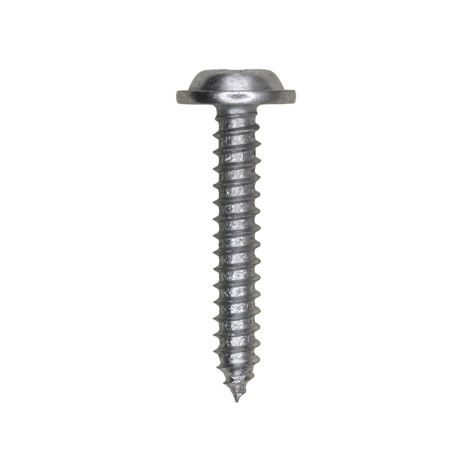 Auveco No. 14862 Phillips Flat Washer Head Tapping Screw 8-18 X 1, Quantity - 100