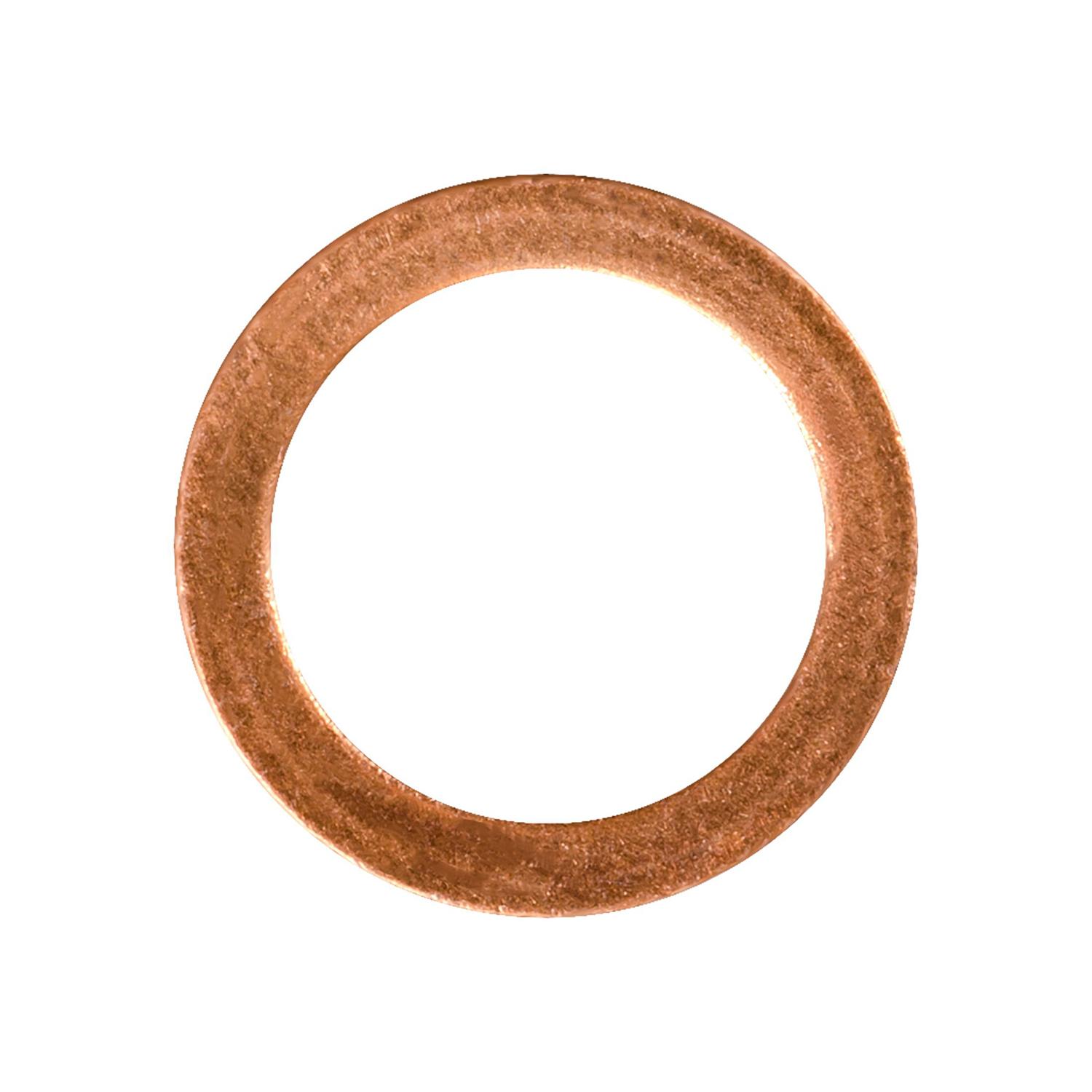 Auveco No. 14866 8mm Copper Washer 8.2mm Inside Diameter 11.8mm Outside Diameter, Quantity - 50