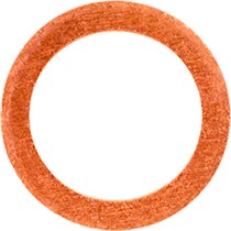 Auveco No. 14869 14mm Copper Washer 14.2mm Inside Diameter 17.8mm Outside Diameter, Quantity - 25
