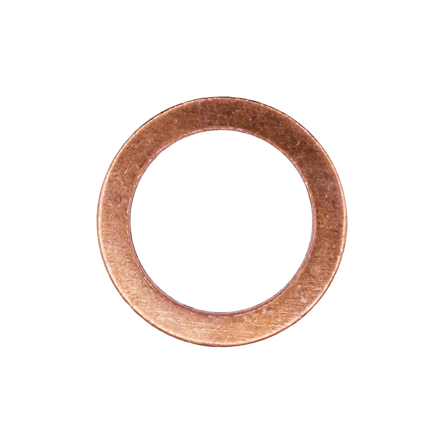 Auveco No. 14870 14mm Copper Washer 14.2mm Inside Diameter 19.8mm Outside Diameter, Quantity - 25