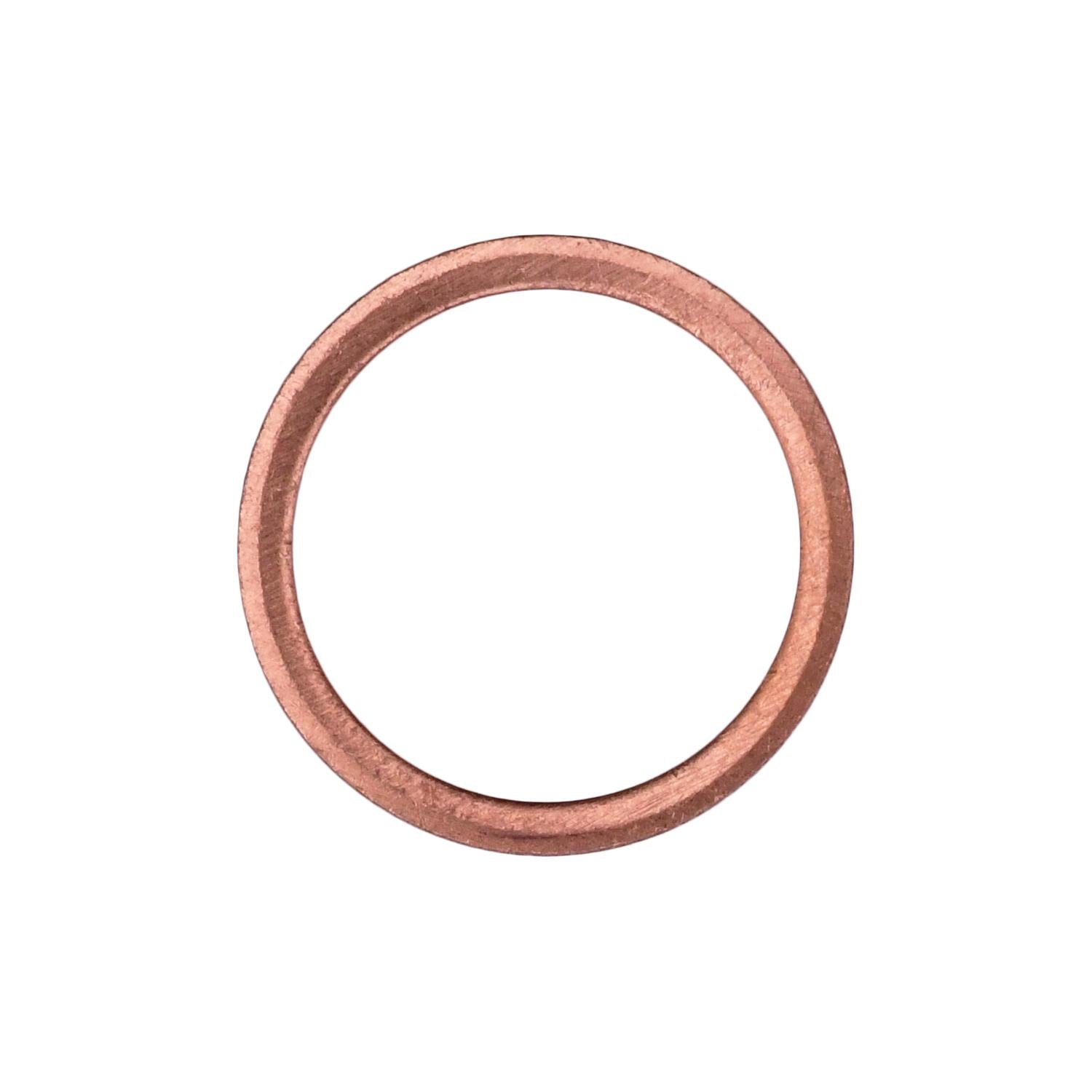 Auveco No. 14871 16mm Copper Washer 16.2mm Inside Diameter 19.8mm Outside Diameter, Quantity - 25