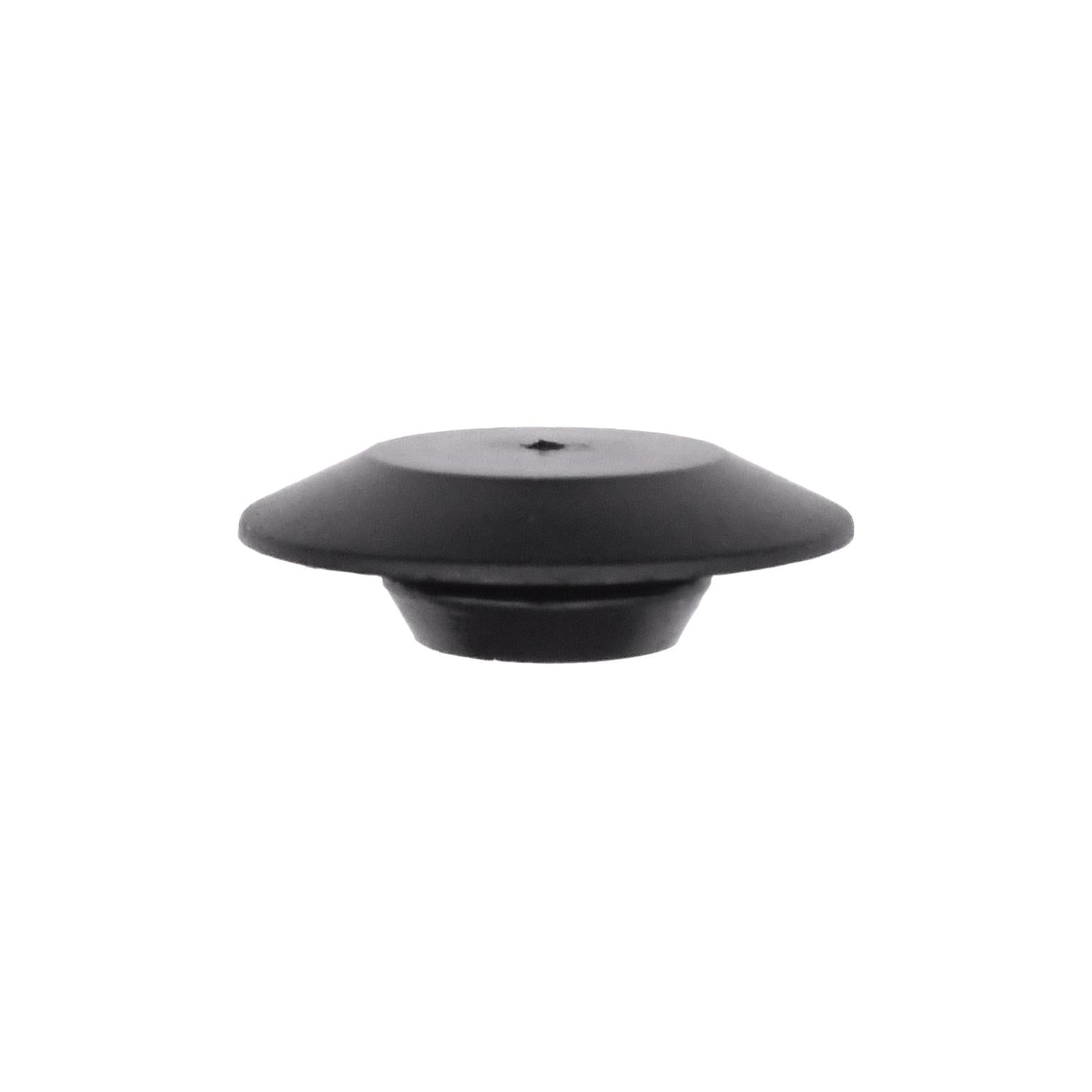 Auveco # 14923 Flush Sheet Metal Plug Plastic 3/8" Hole Black. Qty 100.