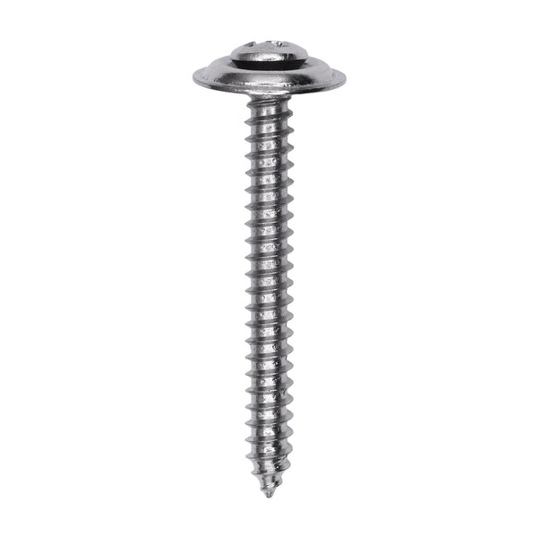 Auveco No. 14970 SEMS Phillips Oval Tapping Screw 6 Head 8 X 1-1/2