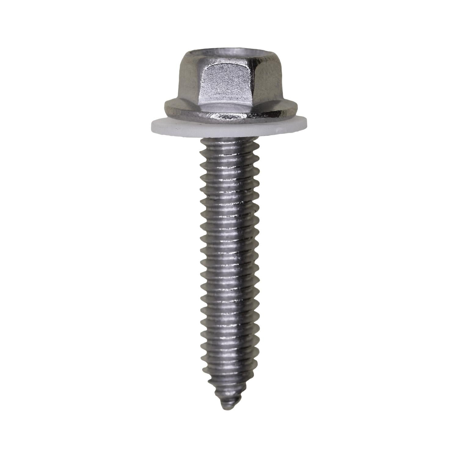 Auveco # 14976 Stainless Steel GM Mirror Mounting Screw 1/4"-20 X 1-1/4". Qty 25.