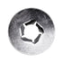 Auveco No. 14980 Pushnut Bolt Retainer M6-1.0 Thread 17mm Outside Diameter, Quantity - 100