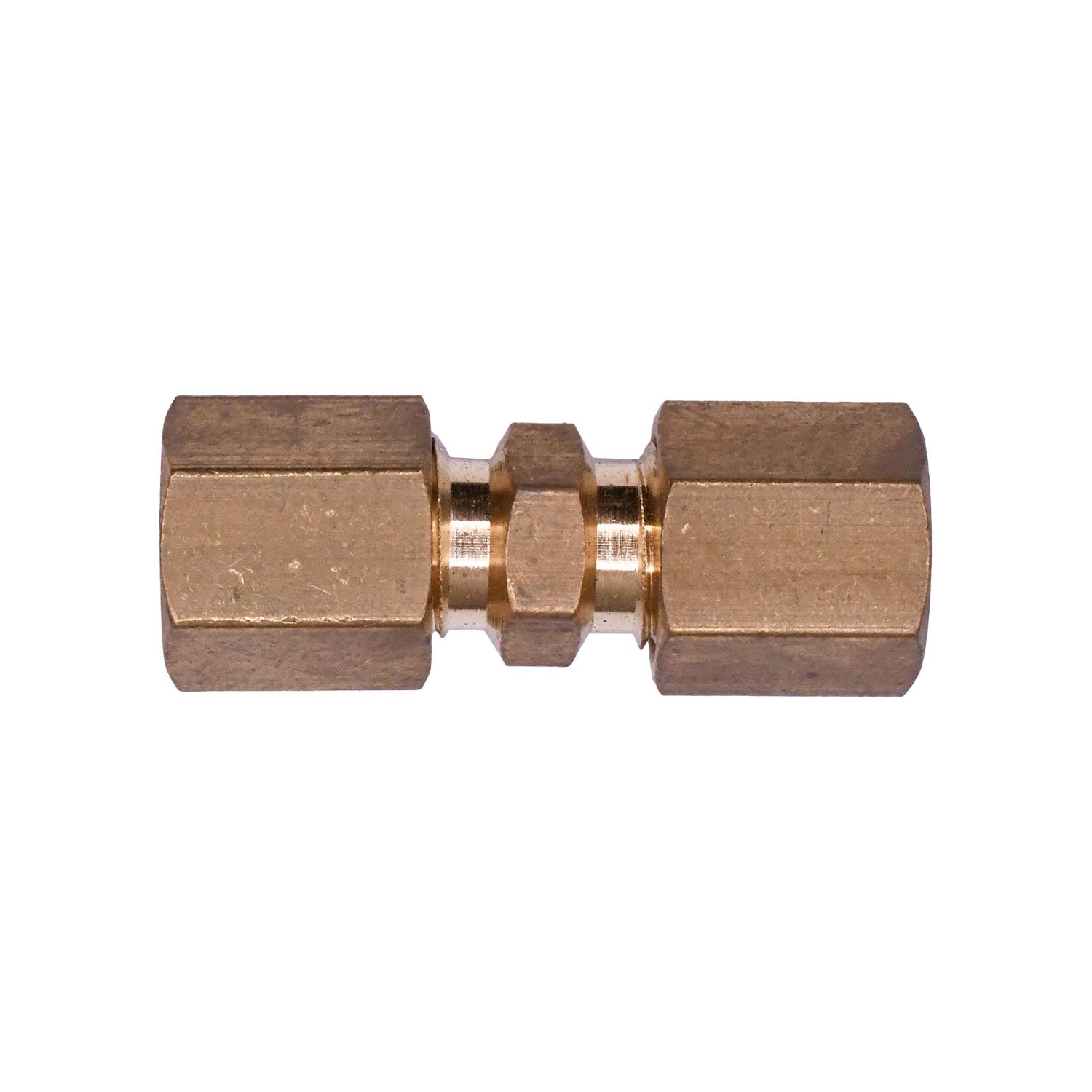 Auveco No. 150 Brass Union 1/8" Tube Size, Quantity - 5