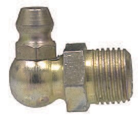 Auveco No. 15118 Grease Fitting 1/8" Pipe 90 Degrees 53/64" Length, Quantity - 100