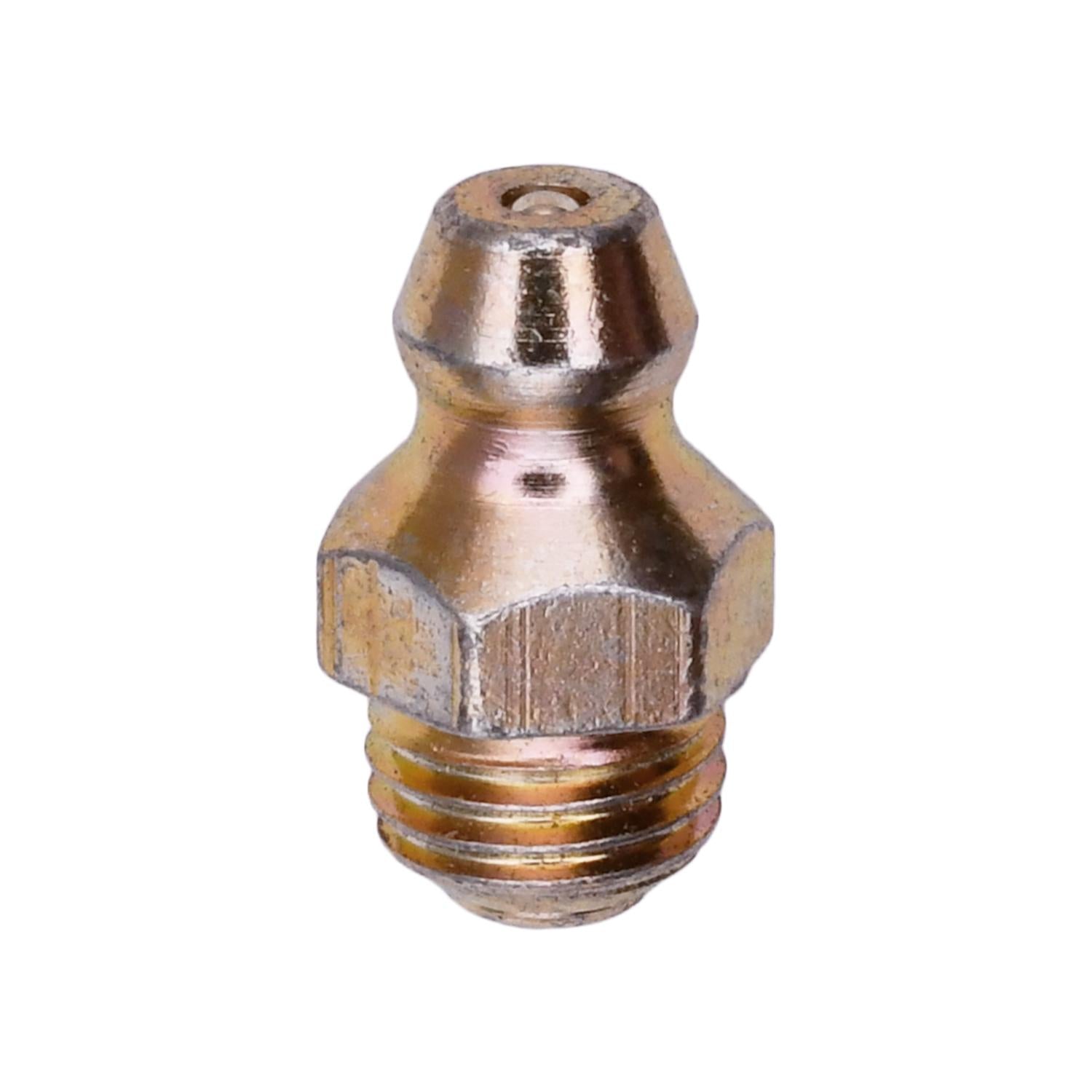 Auveco No. 15124 Grease Fitting M8-1.0 Short Straight, Quantity - 50