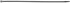 Auveco No. 15147 Black Nylon Cable Tie 11 Length, Quantity - 50