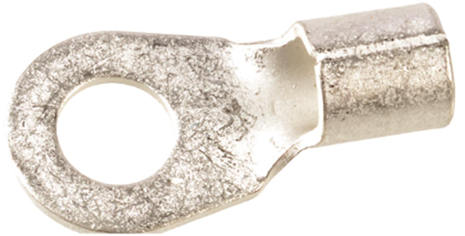 Auveco No. 15163 6 Gauge 5/16" Stud Ring Terminal Non-Insulated, Quantity - 25