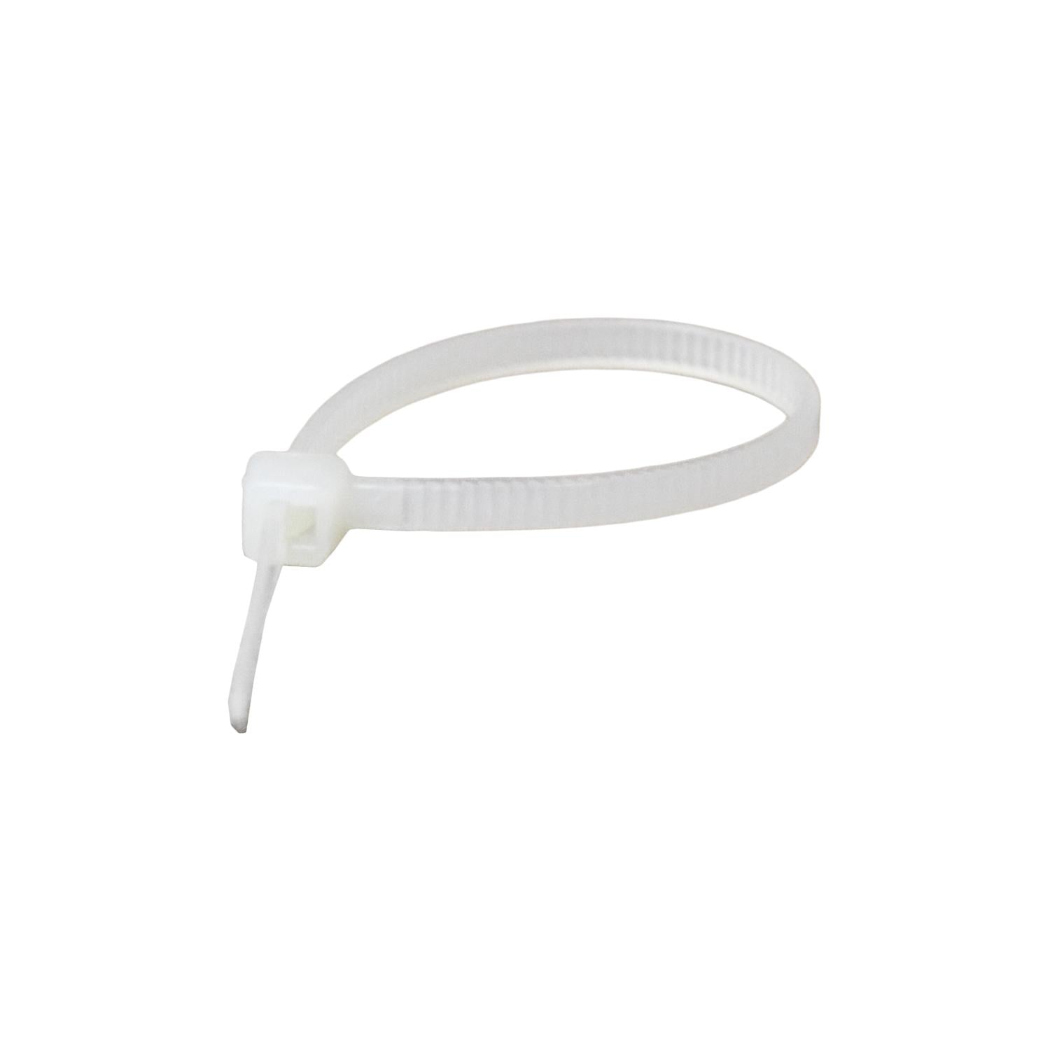 Auveco No. 15188 Cable Tie - Natural 4" Length, Quantity - 1000