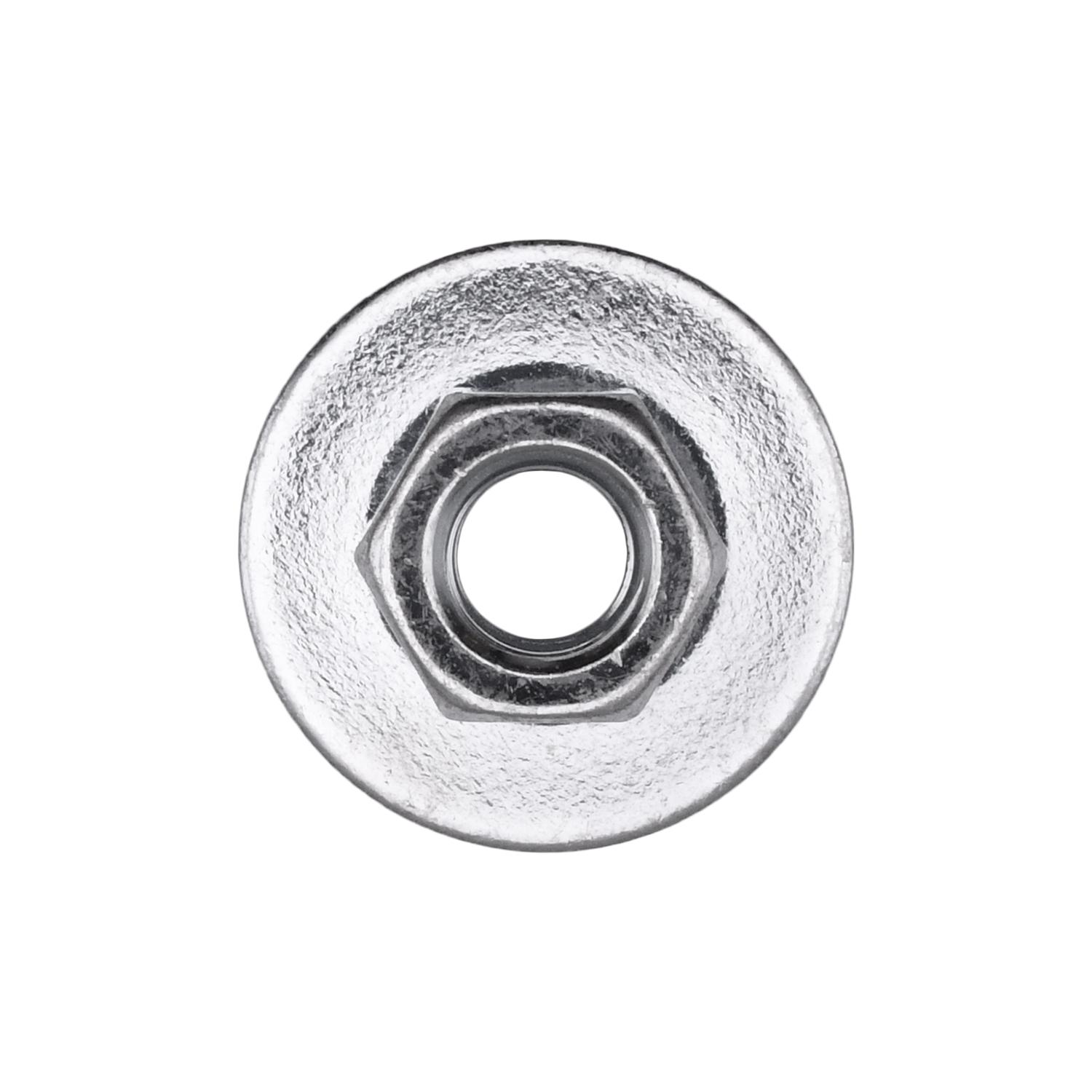 Auveco No. 15330 M6-1.0 Free Spinning Washer Nut 19mm Od, Quantity - 50
