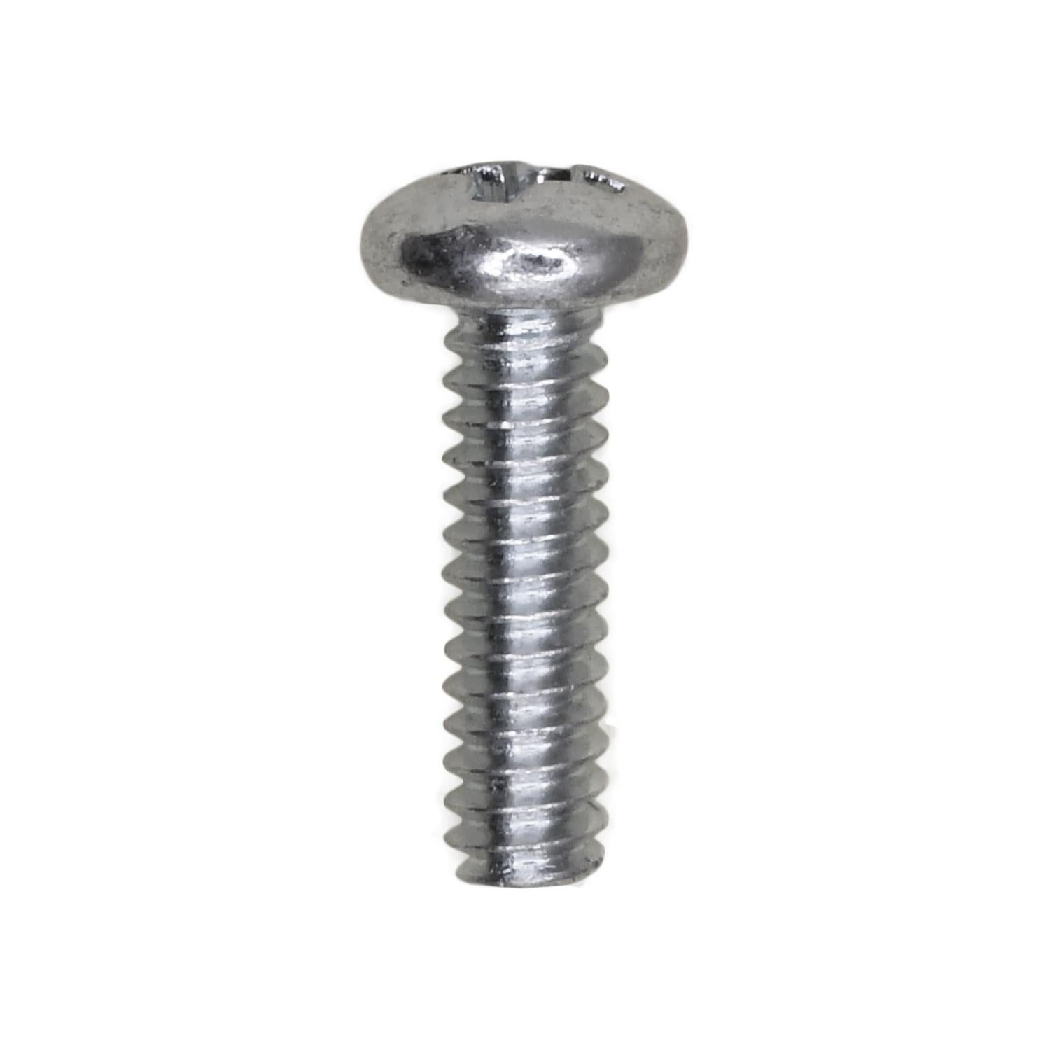 Auveco No. 15375 6-32 X 1/2" Phillips Pan Head Machine Screw Zinc, Quantity - 100