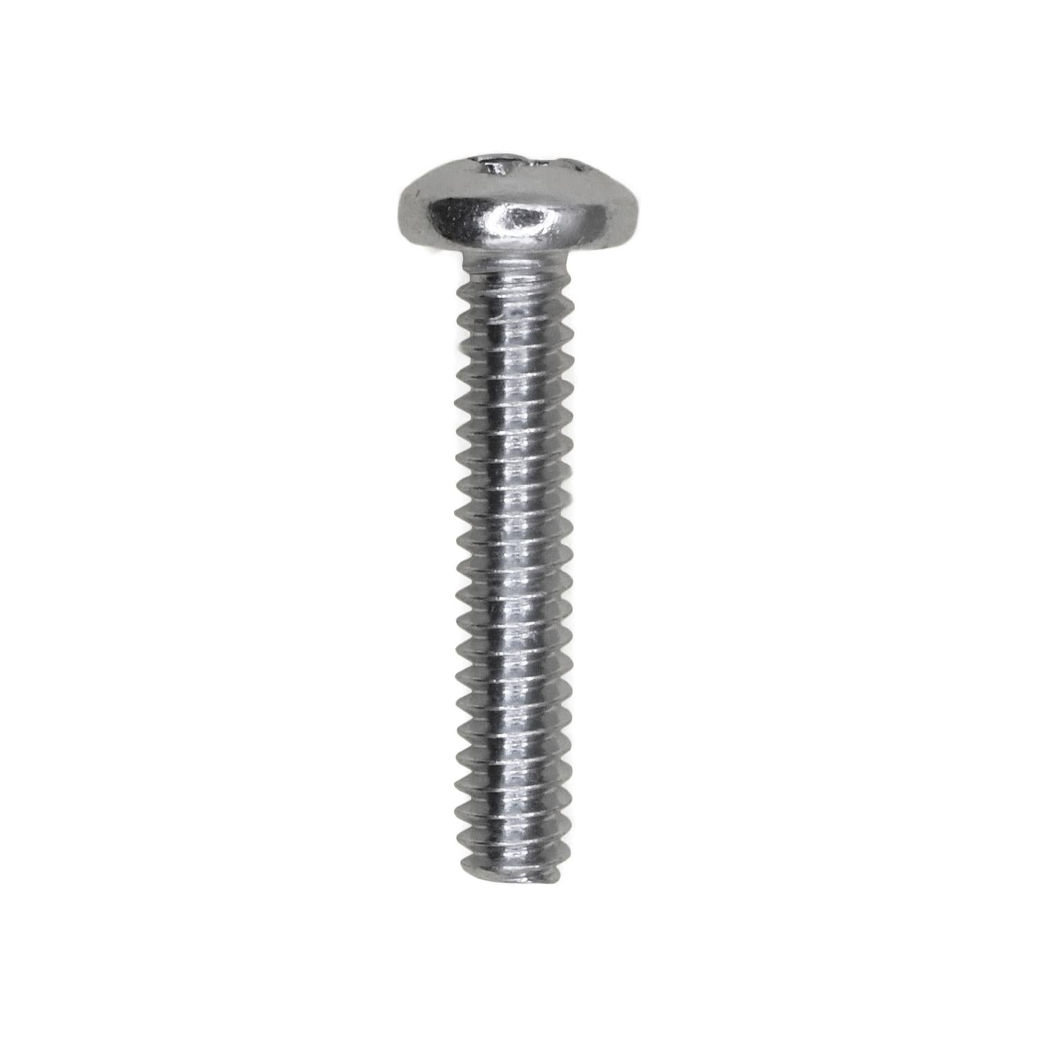 Auveco # 15376 6-32 X 3/4" Phillips Pan Head Machine Screw Zinc. Qty 100.