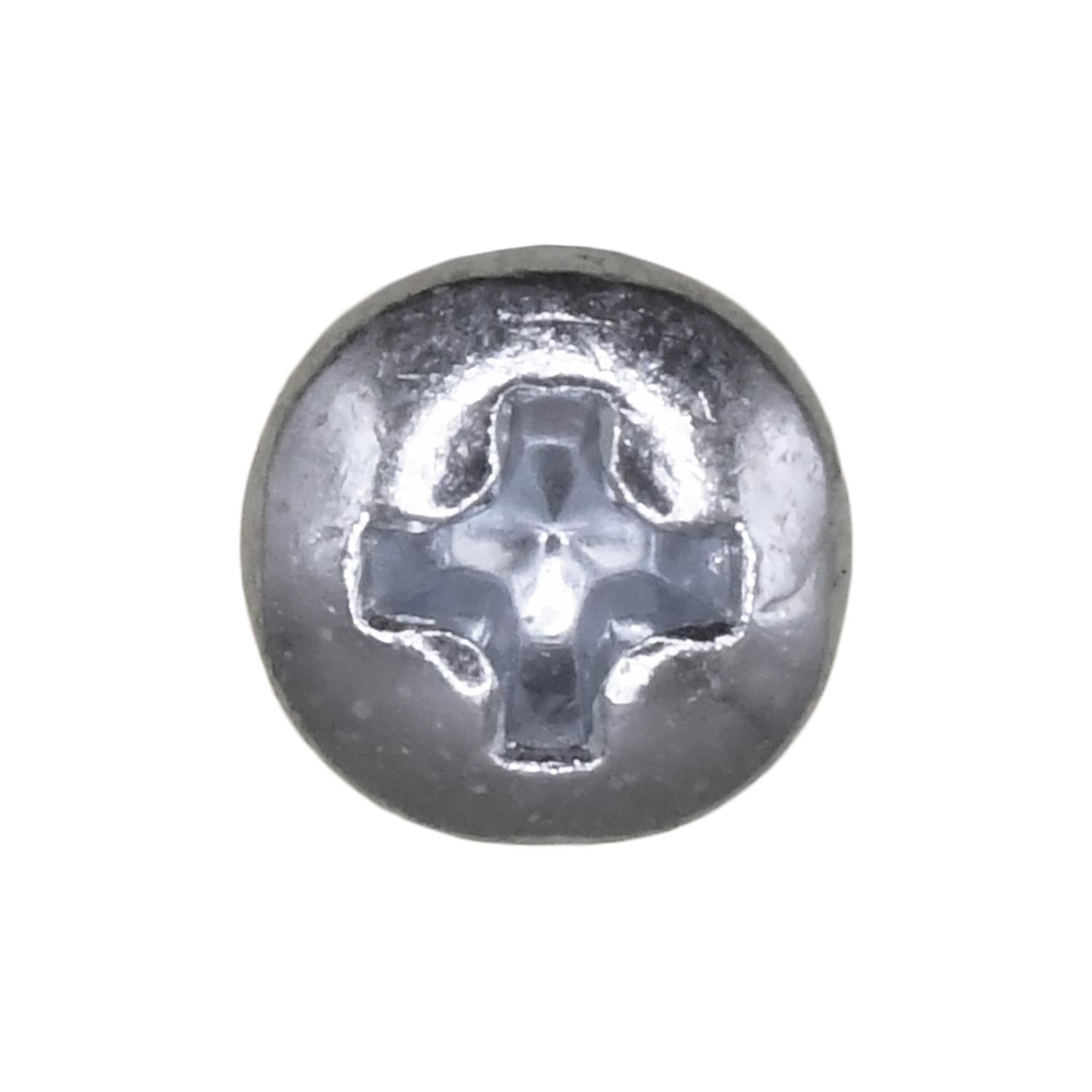 Auveco # 15378 6-32 X 1-1/4" Phillips Pan Head Machine Screw Zinc. Qty 100.