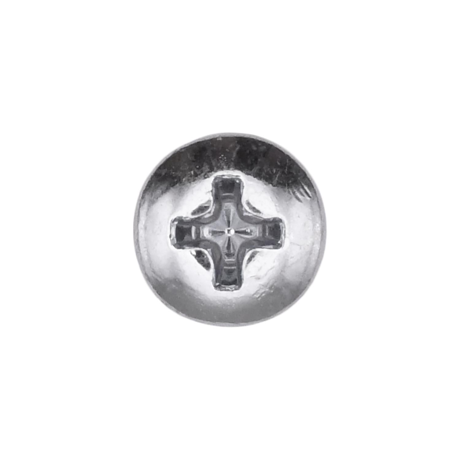 Auveco No. 15382 8-32 X 3/4" Phillips Pan Head Machine Screw Zinc, Quantity - 100