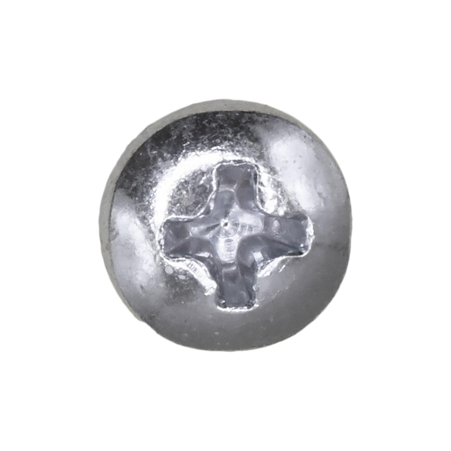 Auveco No. 15383 8-32 X 1" Phillips Pan Head Machine Screw Zinc, Quantity - 100