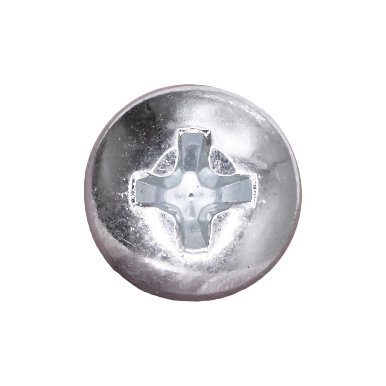 Auveco No. 15386 10-24 X 3/8" Phillips Pan Head Machine Screw Zinc, Quantity - 100