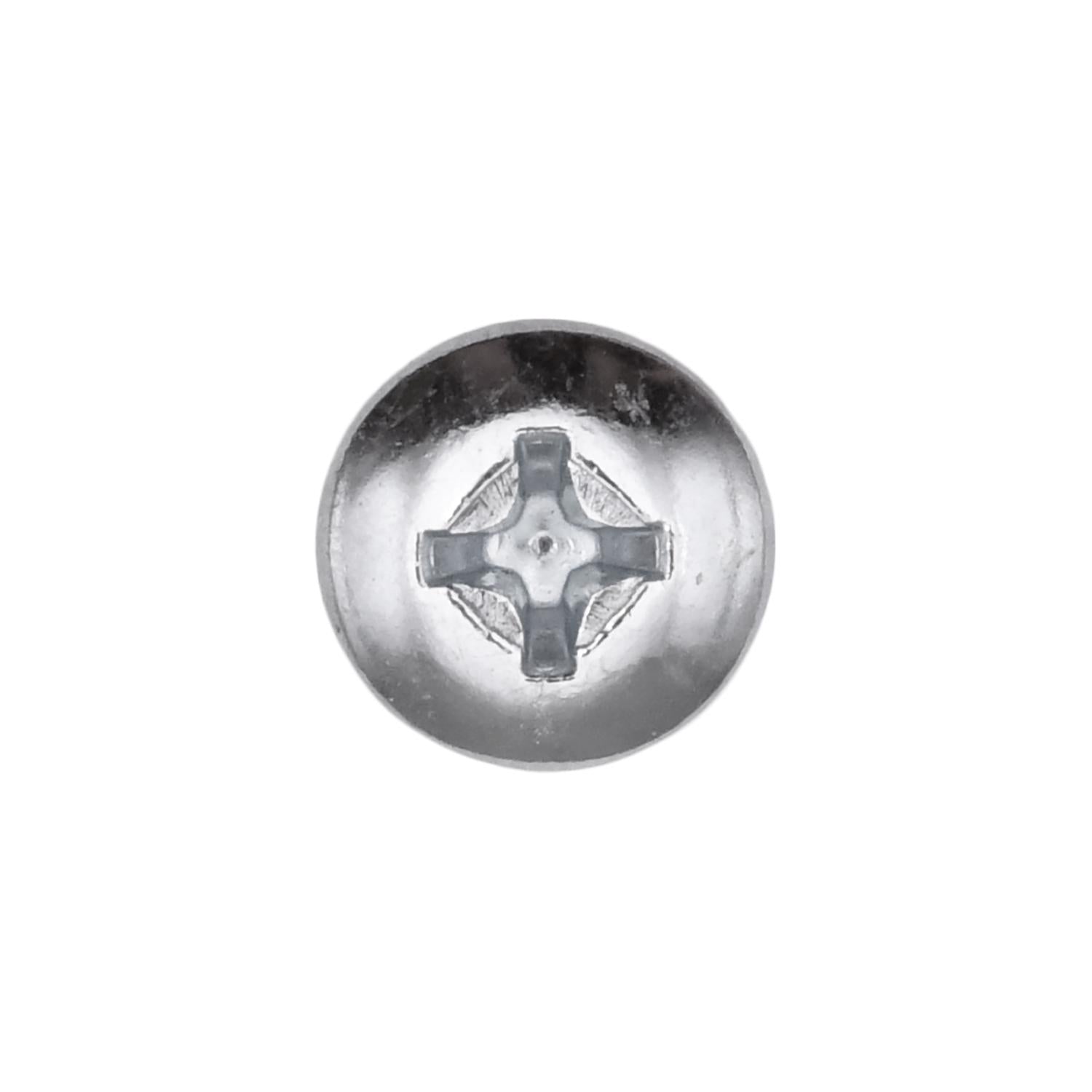 Auveco No. 15389 10-24 X 1" Phillips Pan Head Machine Screw Zinc, Quantity - 100