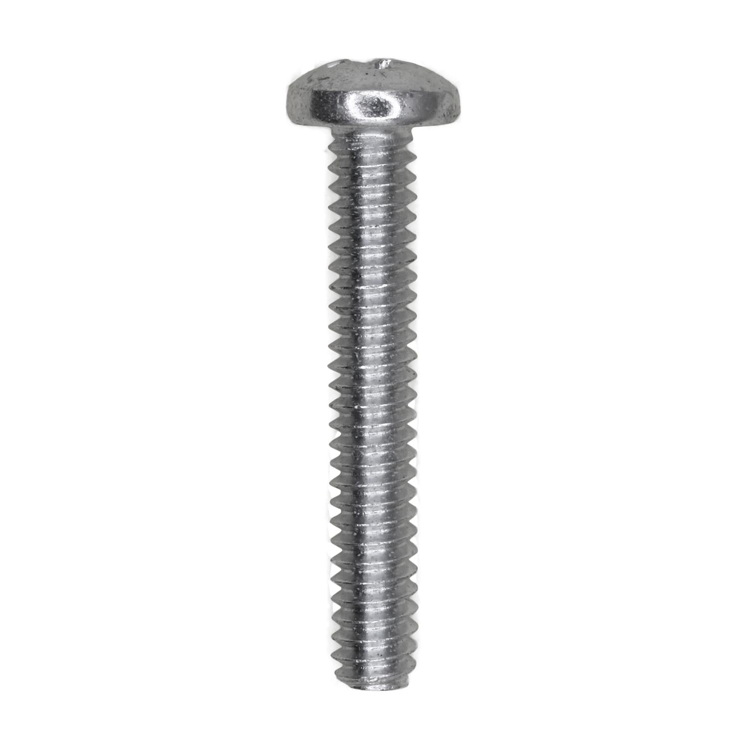 Auveco No. 15390 10-24 X 1-1/4" Phillips Pan Head Machine Screw Zinc, Quantity - 100