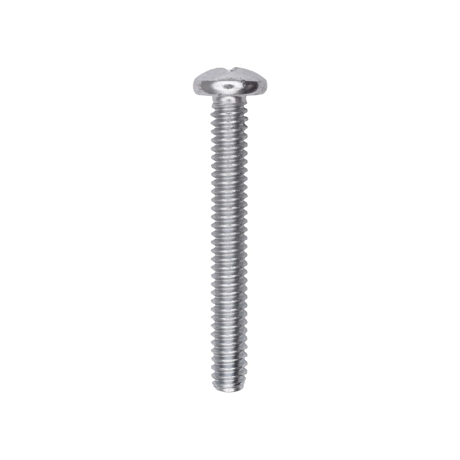 Auveco No. 15391 10-24 X 1-1/2" Phillips Pan Head Machine Screw Zinc, Quantity - 50