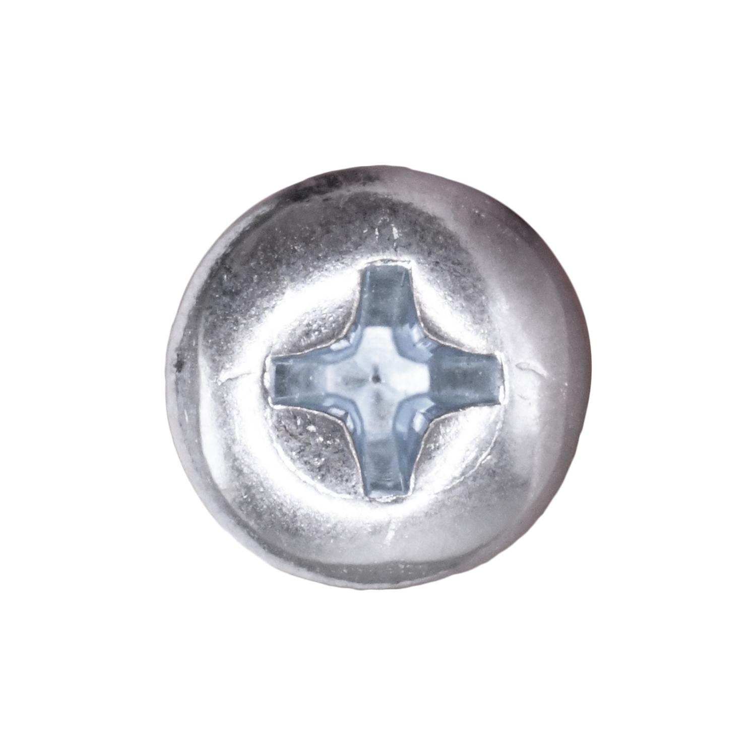 Auveco No. 15392 10-32 X 3/8" Phillips Pan Head Machine Screw Zinc, Quantity - 100
