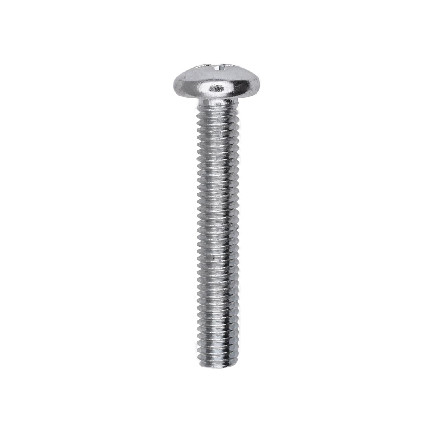 Auveco No. 15396 10-32 X 1-1/4" Phillips Pan Head Machine Screw Zinc, Quantity - 100