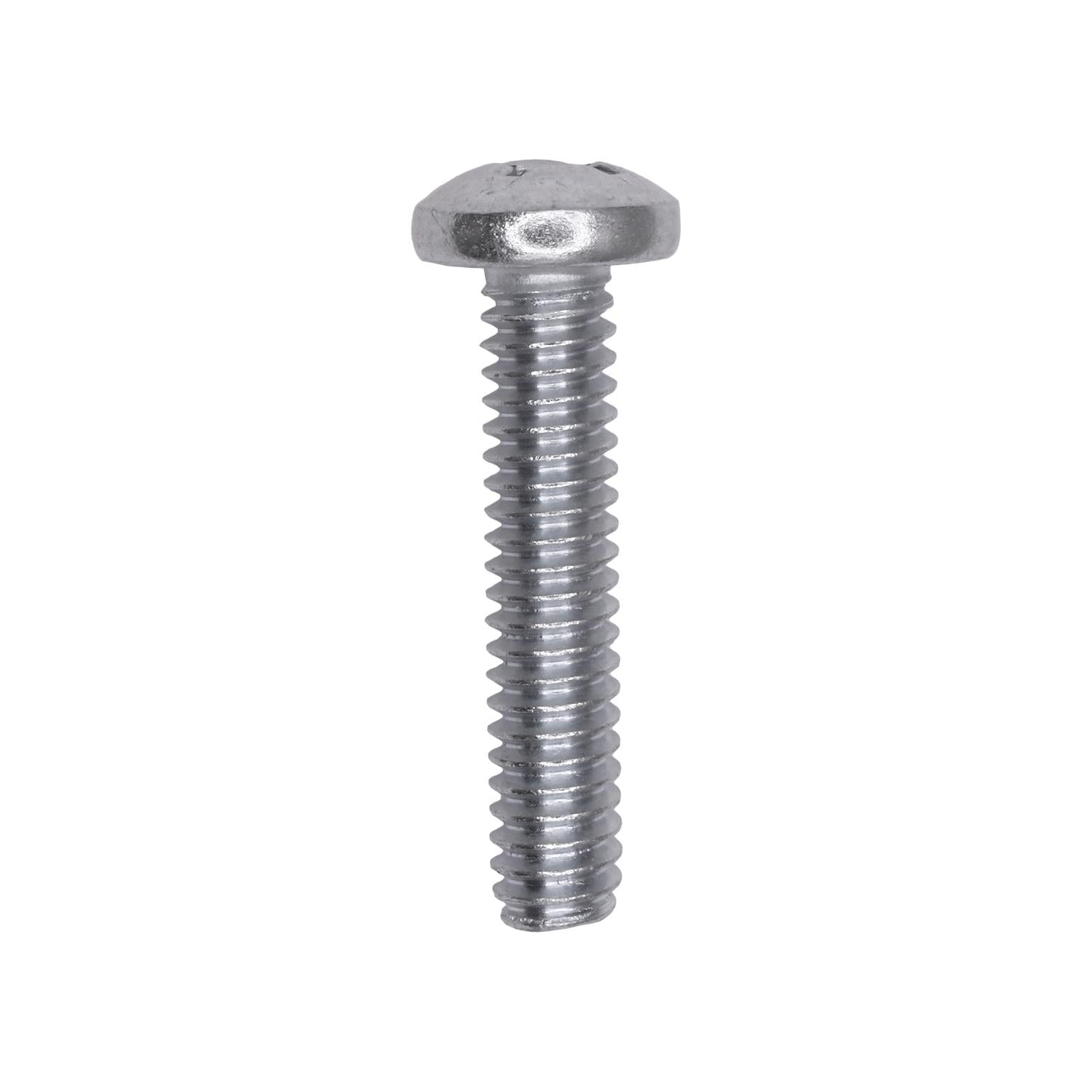 Auveco No. 15401 1/4"-20 X 1-1/4" Phillips Pan Head Machine Screw Zinc, Quantity - 50