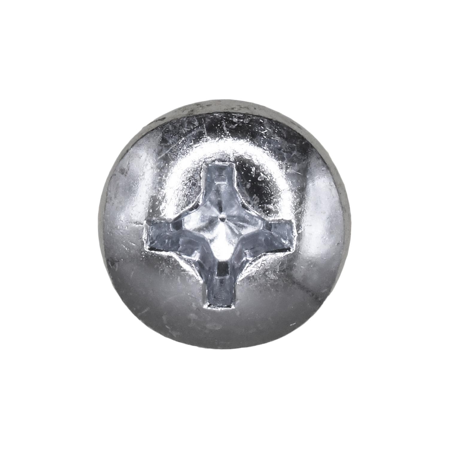 Auveco No. 15402 1/4"-20 X 1-1/2" Phillips Pan Head Machine Screw Zinc, Quantity - 50