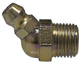 Auveco # 15422 Grease Fitting 1/8" Pipe 45 Degrees. Qty 1000.
