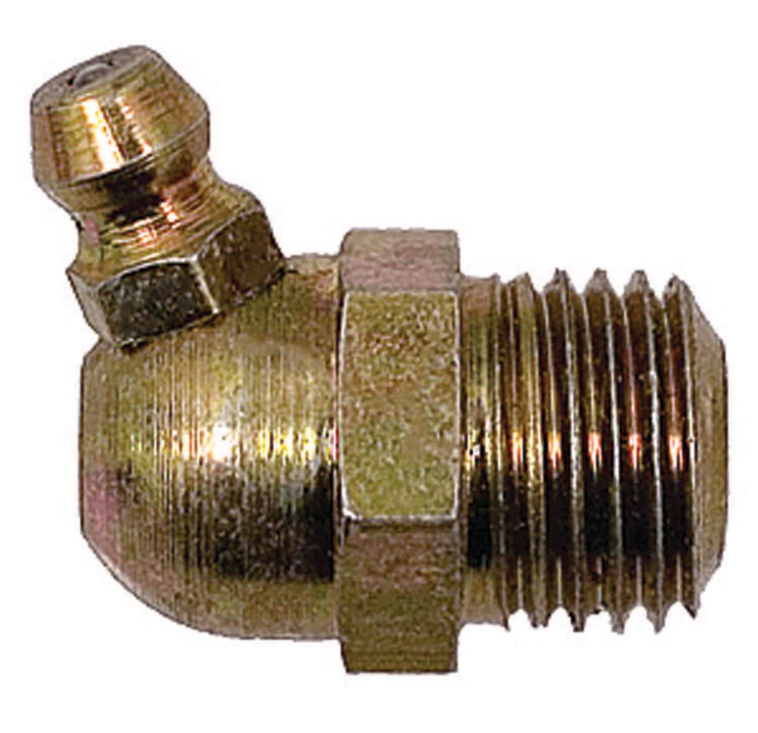 Auveco # 15450 Grease Fitting 1/4" Drive Fit Straight. Qty 1000.