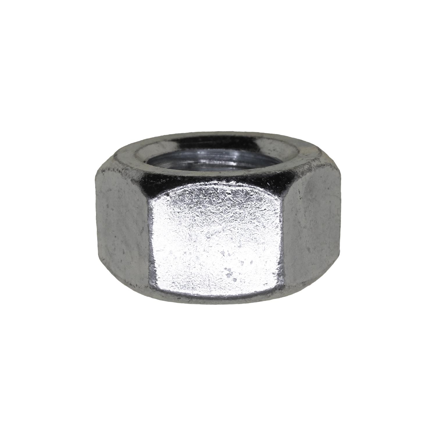 Auveco No. 15591 Grade 5 Hex Nut 5/8"-11 USS Zinc, Quantity - 25