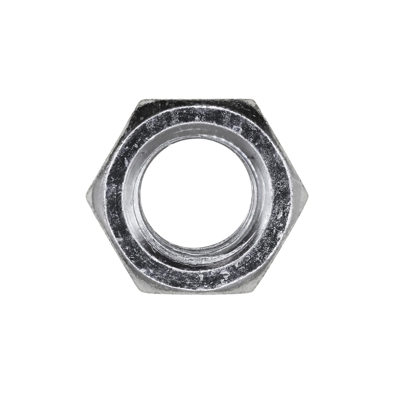 Auveco No. 15591 Grade 5 Hex Nut 5/8"-11 USS Zinc, Quantity - 25