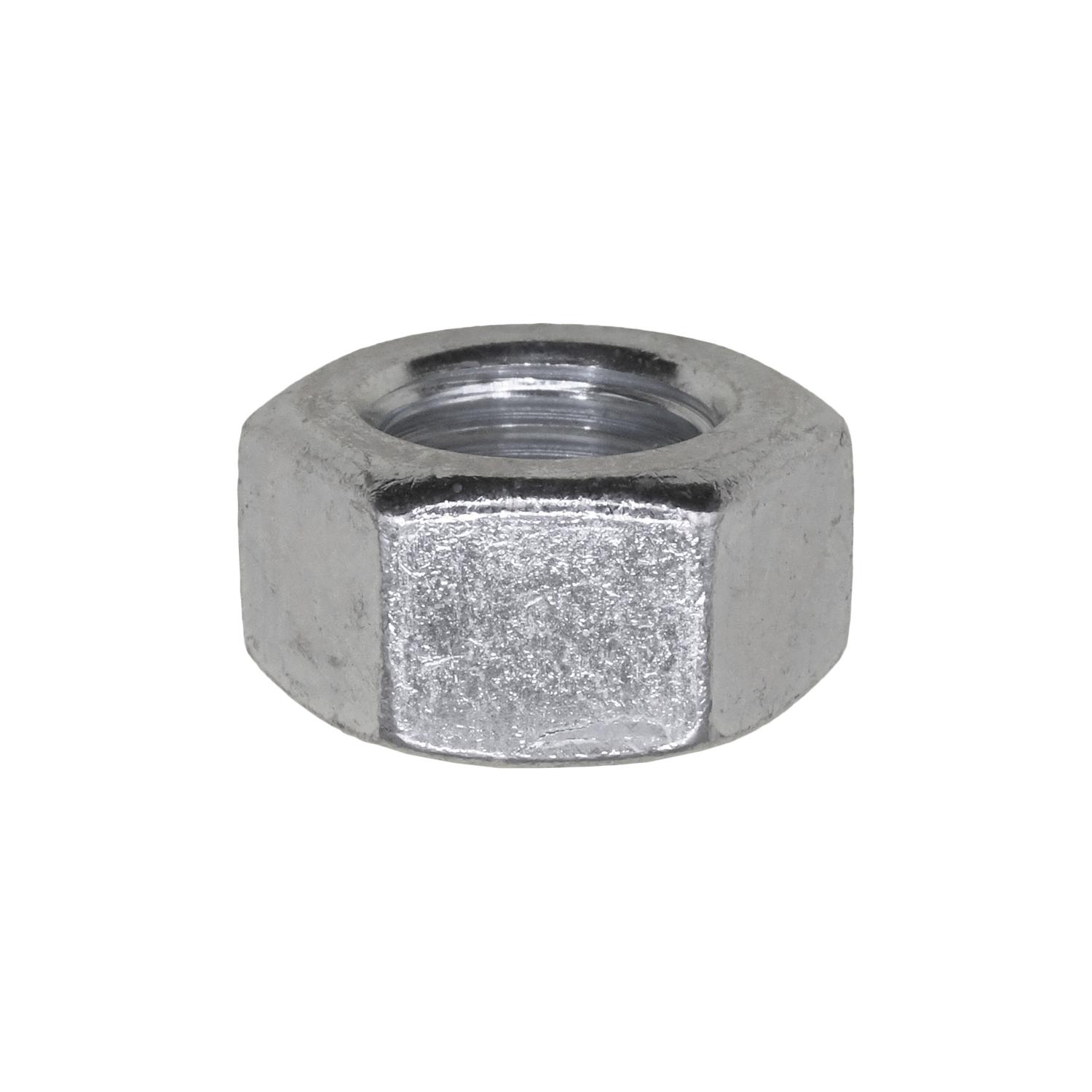 Auveco No. 15598 Grade 5 Hex Nut 7/16"-20 SAE Zinc, Quantity - 50