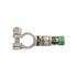 Auveco # 15605 Compression Battery Cable Terminal Positive Green. Qty 2.