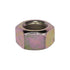 Auveco No. 15653 Grade 8 Hex Nut 1/2"-20 Zinc & Yellow, Quantity - 50