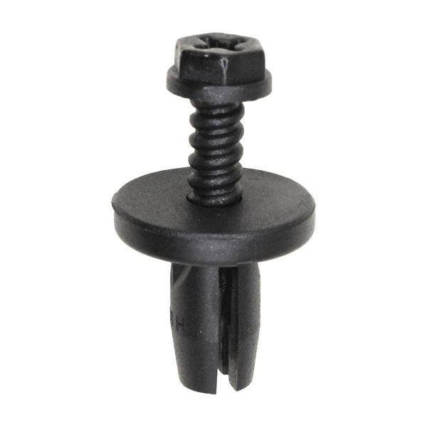 Auveco No. 15672 Push-Type Retainer 17mm Head Diameter 17mm Length, Quantity - 25