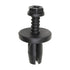 Auveco # 15672 Push-Type Retainer 17mm Head Diameter 17mm Length. Qty 25.