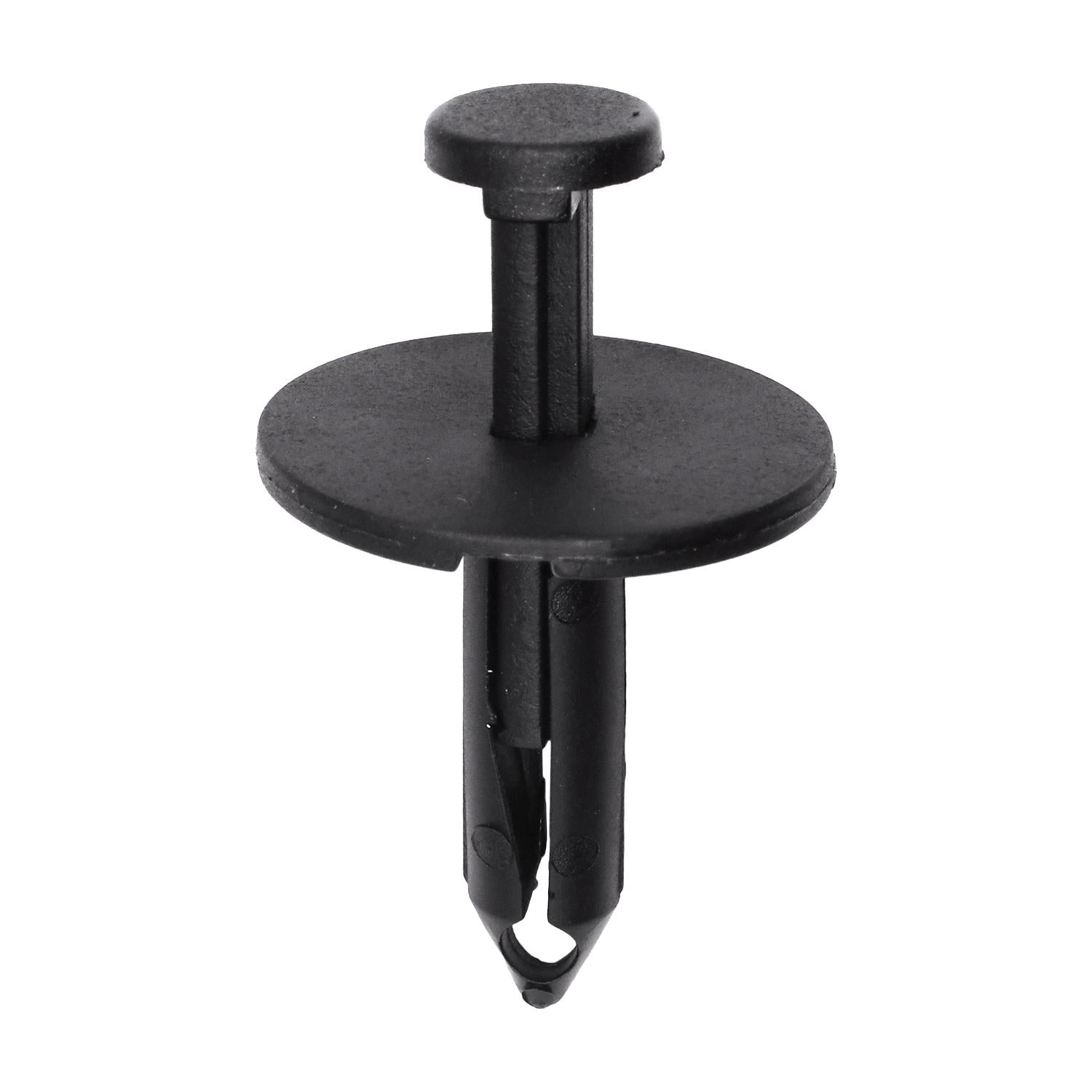 Auveco # 15701 Push-Type Rivet 25mm Head Diameter 27mm Stem Length. Qty 50.