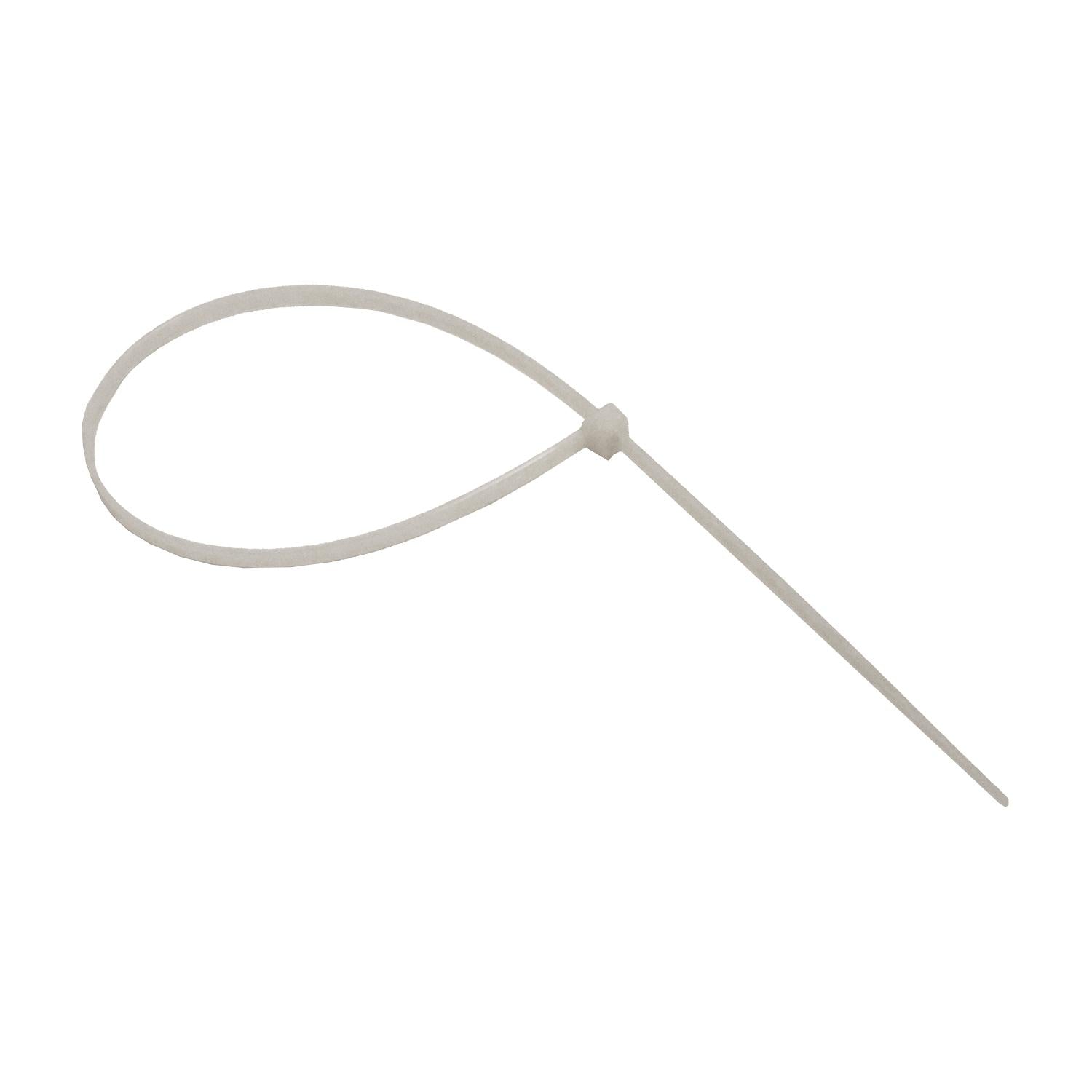 Auveco No. 15754 14 Thin Cable Tie Light Duty Natural 50 Lb, Quantity - 25