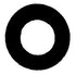 Auveco No. 15764 Metric O-Ring Inside Diameter4mm Thick 2mm Buna N, Quantity - 100